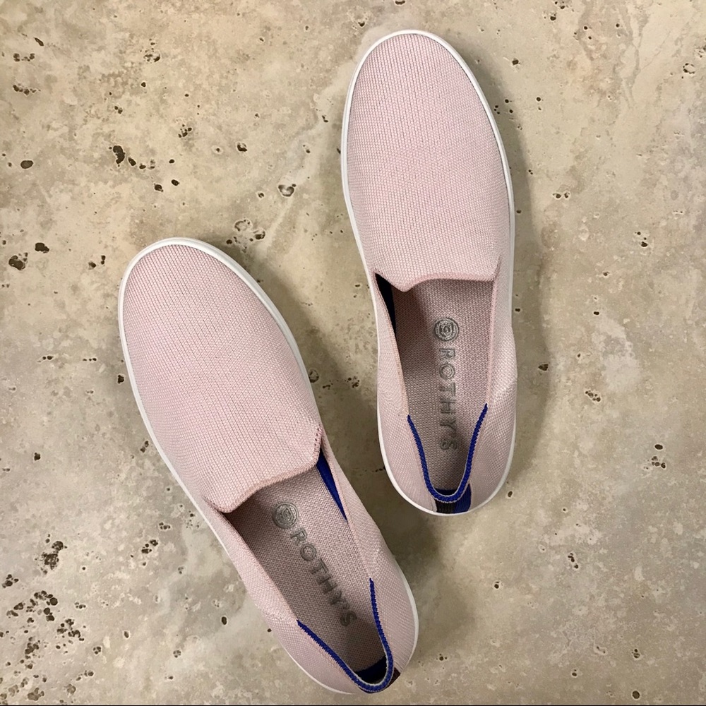 SOLD Rothy’s sneakers, Washed Pink